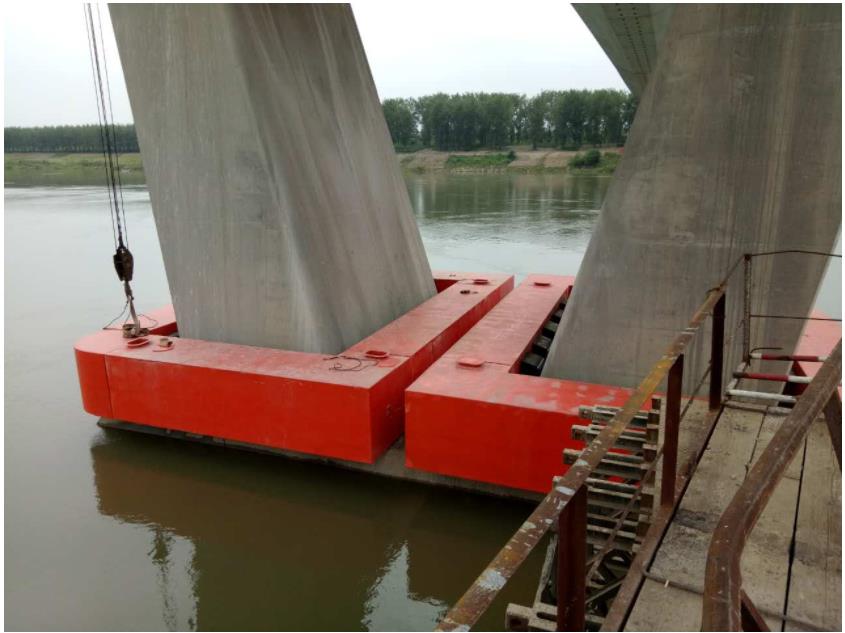 桥梁防撞防护设施、桥墩防船撞设施 固定式防撞装置